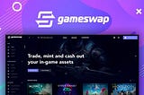 Passive income in the metaverse: Gameswap DEX