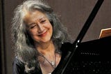 Let me introduce our Honorary President, Martha Argerich.