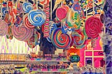 You’ve just been to the candy store a couple times this last year.