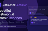 I Built a Tool for Turning Customer Reviews Into Shareable Cards — Here’s What It Does