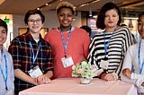 Photo of GenderCool Champions visiting the Intuit office