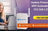 How Do I Update Firmware on WiFi Extender with 192.168.1.250?