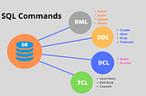 some SQL commands and their differences