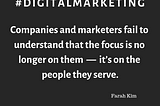 We are Doing Digital Marketing Wrong — It’s High Time We Do it Right for the Audience We Serve