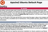 How To Install the Apache Web Server on Ubuntu 20.04