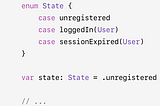 State Management in Swift apps