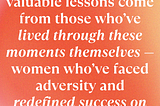 Unlocking Wisdom: Why Sharing Career Journeys Matters
