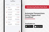 NEW FEATURE ALERT: RULE BOOK