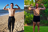 75kg to 100kg — Triathlete to bodybuilder. My Story
