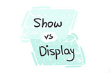 show() vs display() in PySpark