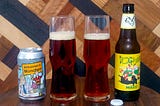 Flying Dog Dogtoberfest and Oliver Brewing I Wish I Was In Munich beer in glasses