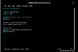 Flutter application for linux Commands…