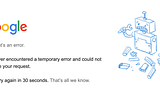 Google Services Were Down For 30 Minutes