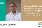 Rencontre avec Frédéric Lavenir, président de l’Adie