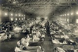 Emergency hospital during the Influenza epidemic, Camp Funston, Kansas
