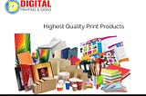 Offset Digital Printing — T-Shirt Printers in Atlanta GA