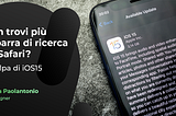 Non trovi più la barra di ricerca su Safari? È colpa di iOS 15.