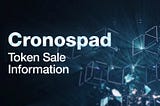 Cronospad Token Sale Details