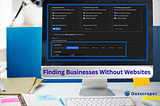 Find businesses without website using Outscraper