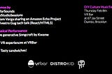 Feb 8th NYMusicTech at VRBar (sponsored by DistroKid)