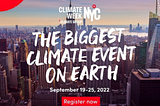 NYC Climate Week is Bad for the Environment