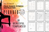 Why Every Pole Dance Fitness Instructor Needs This Ultimate Class Planner – Download Now!