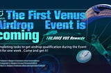 Venus Global Airdrop Event