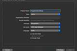 Xcode Programmatic Project Setup