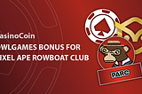 OwlGames Bonus for the PARC Community by CasinoCoin!