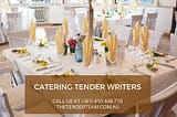 Catering Tender Writers