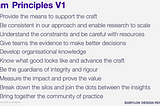 Guiding your team strategy with User Research Principles