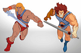 He-Man vs. Lion-O