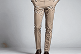 Slim Fit Khaki Pants