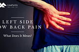 Left Side Low Back Pain — What Does It Mean?