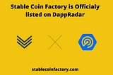 Stable Coin Factory: Listing Announcement — DAPP Radar