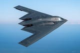 The B-2 Spirit is a stealth bomber