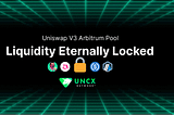 Liquidity Eternally Locked via Unicrypt V3