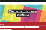 A new homepage for the University — Part 1
