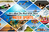Let’s Beat The Heat With These Water Sports | Choose Your Favorite Activity | AeronFly | Make Your…