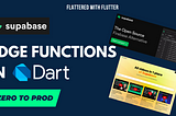 Supabase Edge Functions in Dart