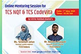 Online Mentoring Session for TCS NQT & TCS CodeVita
