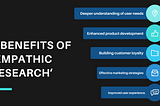 benefits of empathic research