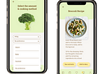 Case study: Creating a nutrient-tracking app