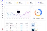 Dashboard template design
