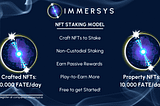 NFT Staking Coming to Immersys