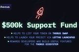 Introducing Thorus’ 500K USD Support Fund!