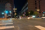 Weary Night in Downtown St. Louis