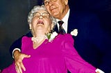 Photograph of the author’s parents at a family wedding.