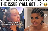 Woah Vicky Vs Chrisean Rock