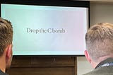 Drop the C bomb (Culture)